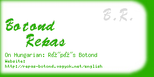 botond repas business card